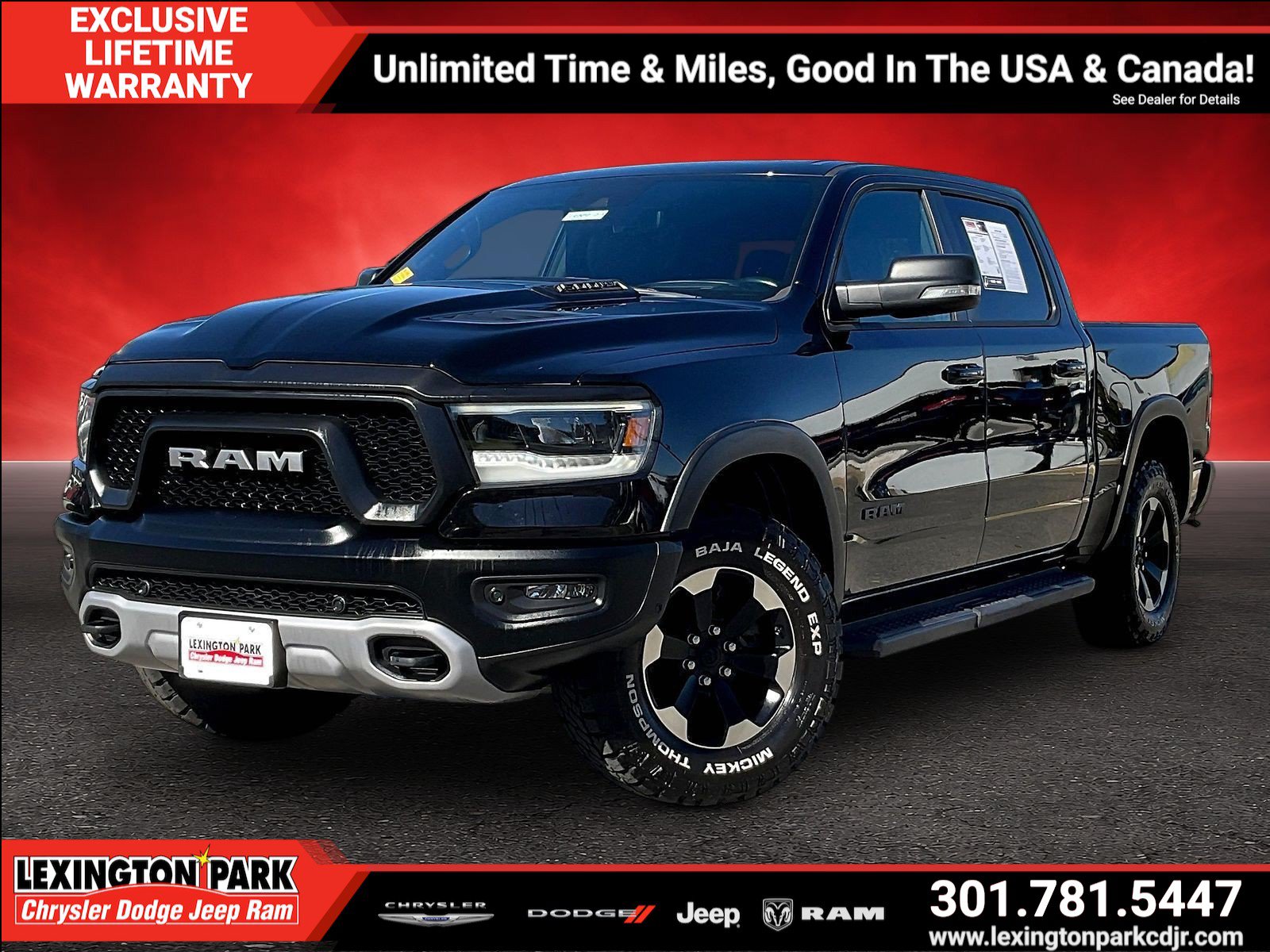 Used 2021 RAM 1500 Rebel w/ Rebel Level 2 Equipment Group AWD/4WD image 3