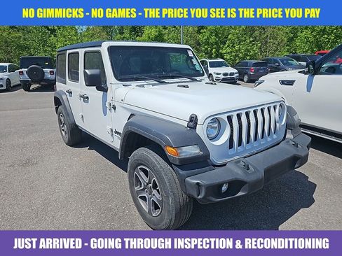 Used 2021 Jeep Wrangler Unlimited Sport image 1