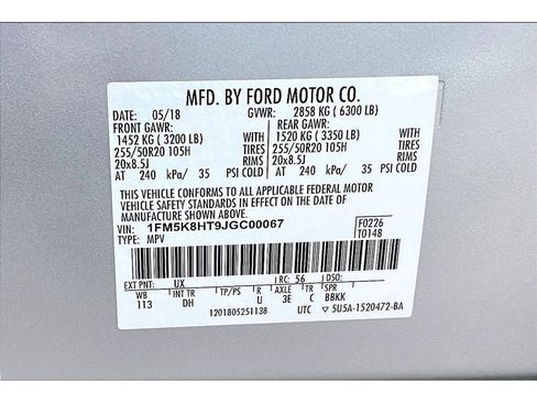 Used 2018 Ford Explorer Platinum AWD/4WD image 37