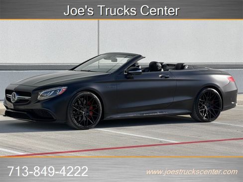 Used 2017 Mercedes-Benz S 63 AMG 4MATIC Cabriolet w/ Driver Assistance Package image 7