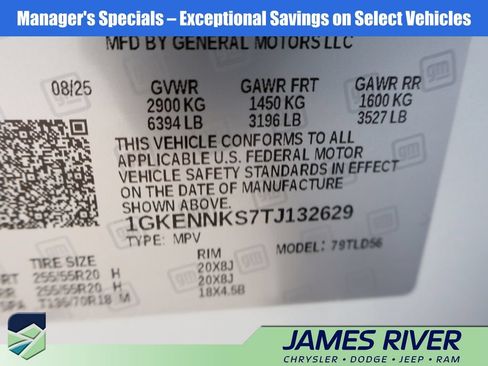 Used 2026 GMC Acadia Elevation w/ Elevation Premium Package AWD/4WD image 39