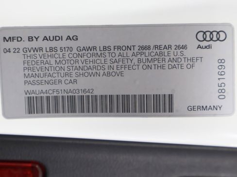 Used 2022 Audi S5 Premium image 56