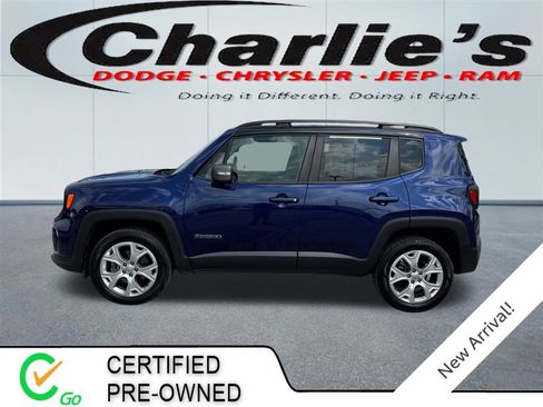 Certified 2020 Jeep Renegade Limited w/ Safety and Security Group AWD/4WD image 1