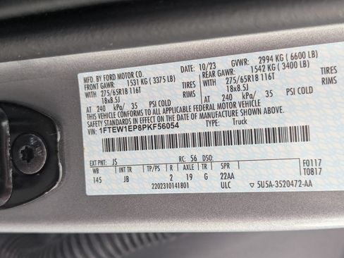 Used 2023 Ford F150 XL w/ STX Appearance Package AWD/4WD image 35
