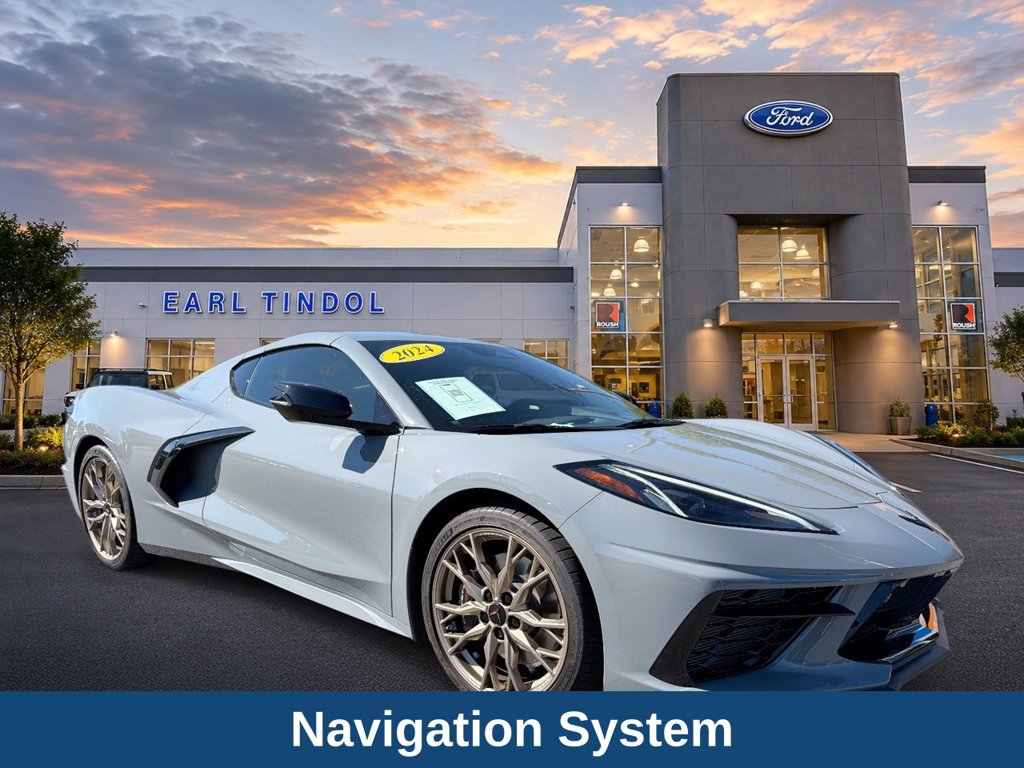 Used 2024 Chevrolet Corvette Stingray Preferred Cpe w/ Z51 Performance Package RWD image 2