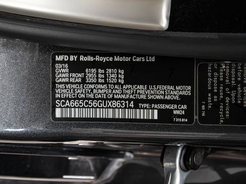 Used 2016 Rolls-Royce Wraith image 69