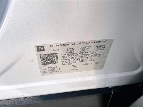 Used 2018 Chevrolet Equinox LT w/ Sun & Infotainment Package FWD image 35