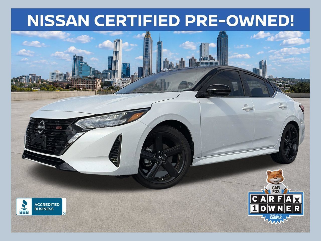 Certified 2025 Nissan Sentra SR FWD 360° Tour