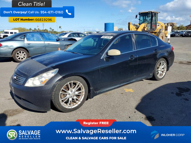 Used 2008 INFINITI G35 Journey w/ Premium Pkg RWD image 1