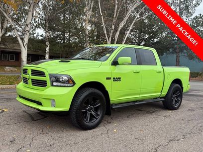 Used 2017 RAM 1500 Sport w/ Sublime Green Sport Package