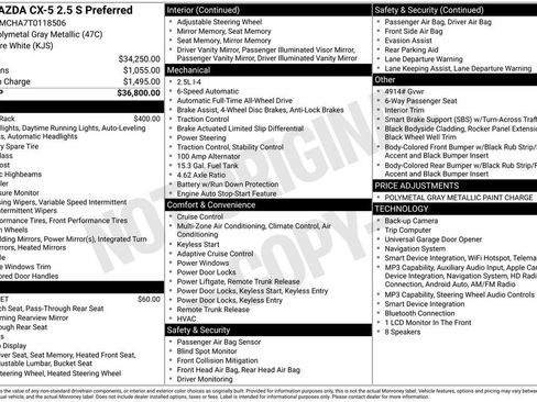 New 2026 MAZDA CX-5 Preferred AWD/4WD image 2