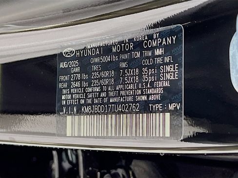 Certified 2026 Hyundai Tucson SEL AWD/4WD image 26