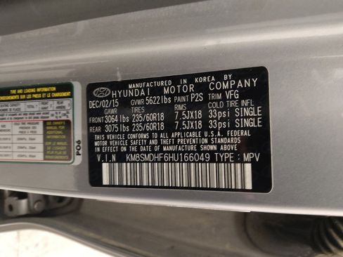 Used 2017 Hyundai Santa Fe SE image 33