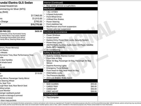 Used 2013 Hyundai Elantra GLS w/ Preferred Pkg FWD image 20