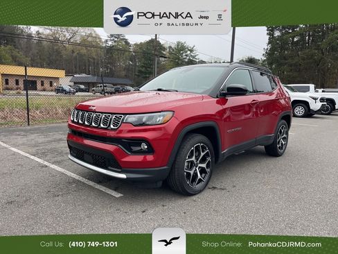 Certified 2025 Jeep Compass Limited AWD/4WD image 1