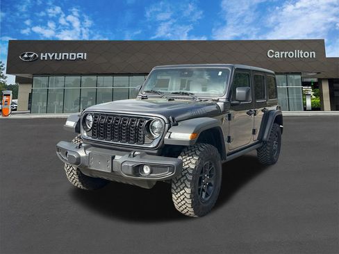 Used 2025 Jeep Wrangler Unlimited Sport S 4xe AWD/4WD image 1