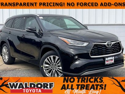 New 2026 Toyota Highlander Platinum
