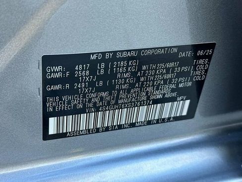 Certified 2025 Subaru Crosstrek 2.5i Wilderness image 35