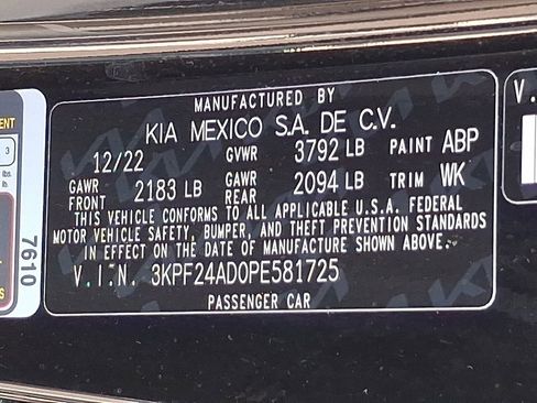 Certified 2023 Kia Forte LXS w/ LXS Technology Package FWD image 23