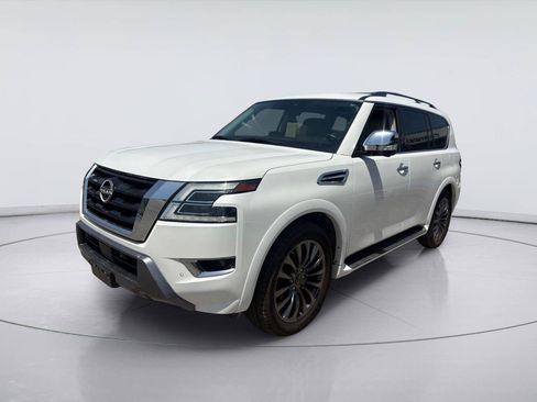 Used 2023 Nissan Armada Platinum w/ Captain's Chairs Package RWD image 7