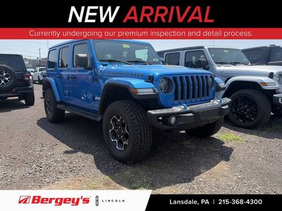 Used 2021 Jeep Wrangler Unlimited Rubicon 4xe w/ Steel Bumper Group