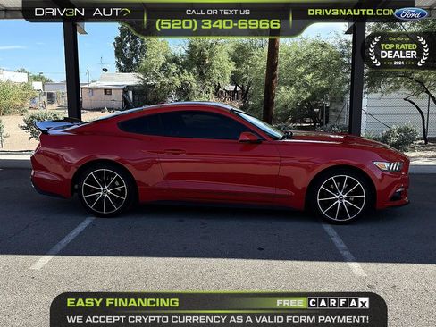 Used 2016 Ford Mustang Premium w/ Wheel & Stripe Package RWD image 8