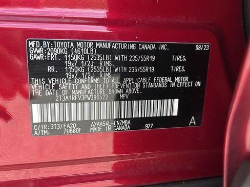 Used 2023 Toyota RAV4 XLE Premium AWD/4WD image 24