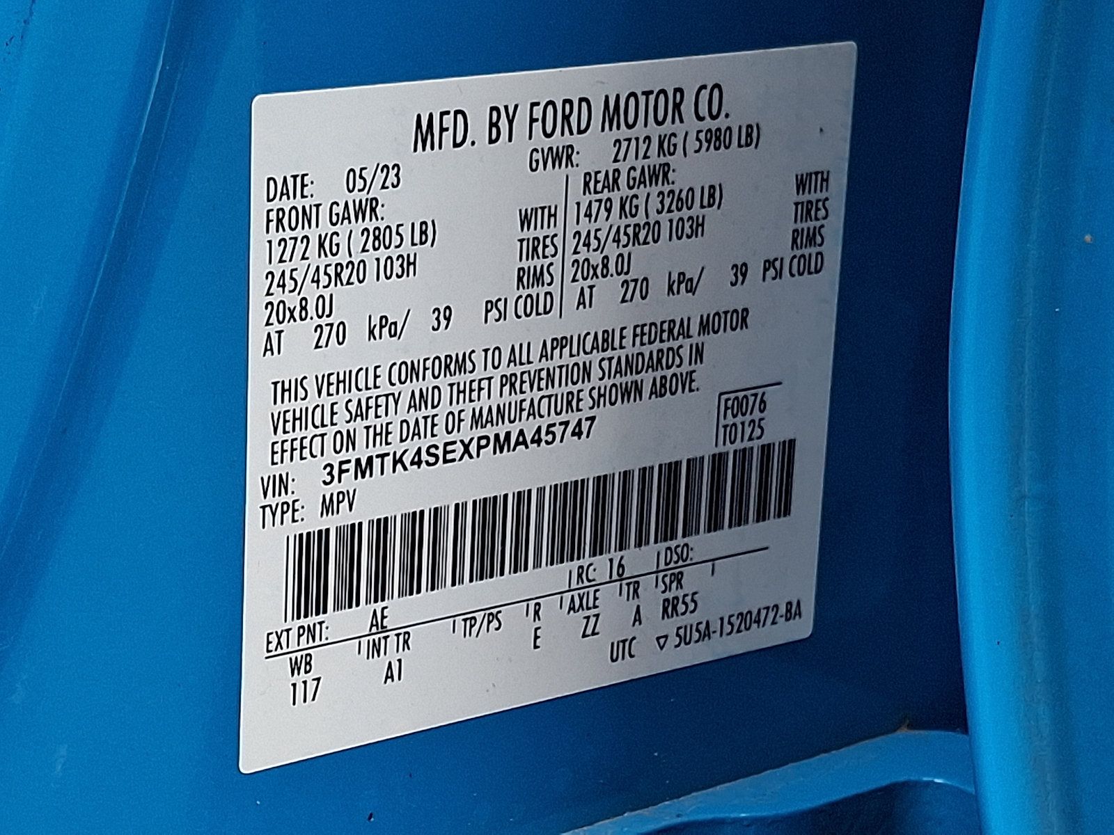 Certified 2023 Ford Mustang Mach-E GT AWD/4WD image 28