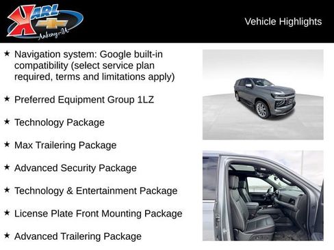 Used 2025 Chevrolet Tahoe Premier image 2