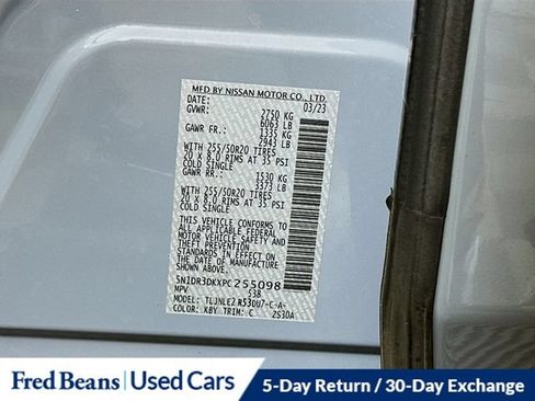 Used 2023 Nissan Pathfinder Platinum AWD/4WD image 40