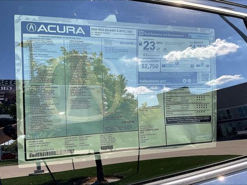 New 2025 Acura RDX AWD w/ A-Spec & Advance Pkg image 24