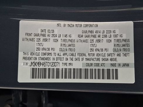 New 2026 MAZDA CX-5 Select AWD/4WD image 15