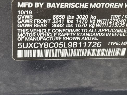 Used 2020 BMW X6 M50i w/ Executive Package image 35