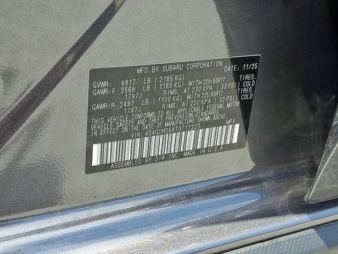 Certified 2026 Subaru Crosstrek 2.5i Limited AWD/4WD image 26
