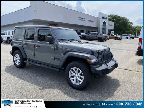Certified 2023 Jeep Wrangler Unlimited Sport w/ Sun And Sound Package AWD/4WD image 1