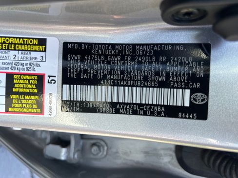 Used 2023 Toyota Camry LE w/ Protection Package (Q2) (TMS) FWD image 31