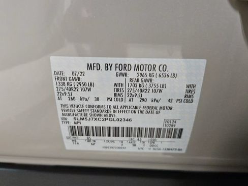 Used 2023 Lincoln Aviator Reserve w/ Equipment Group 201A AWD/4WD image 40