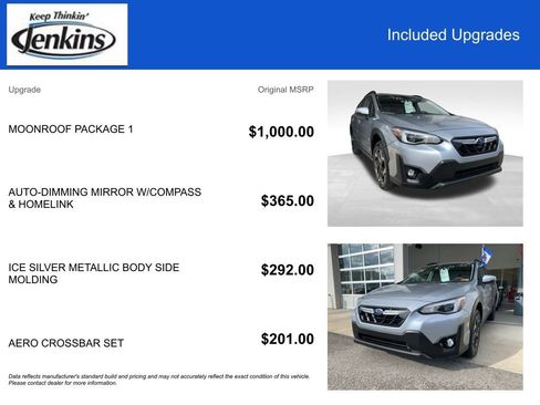 Certified 2022 Subaru Crosstrek 2.5i Limited w/ Moonroof Package 1 image 4