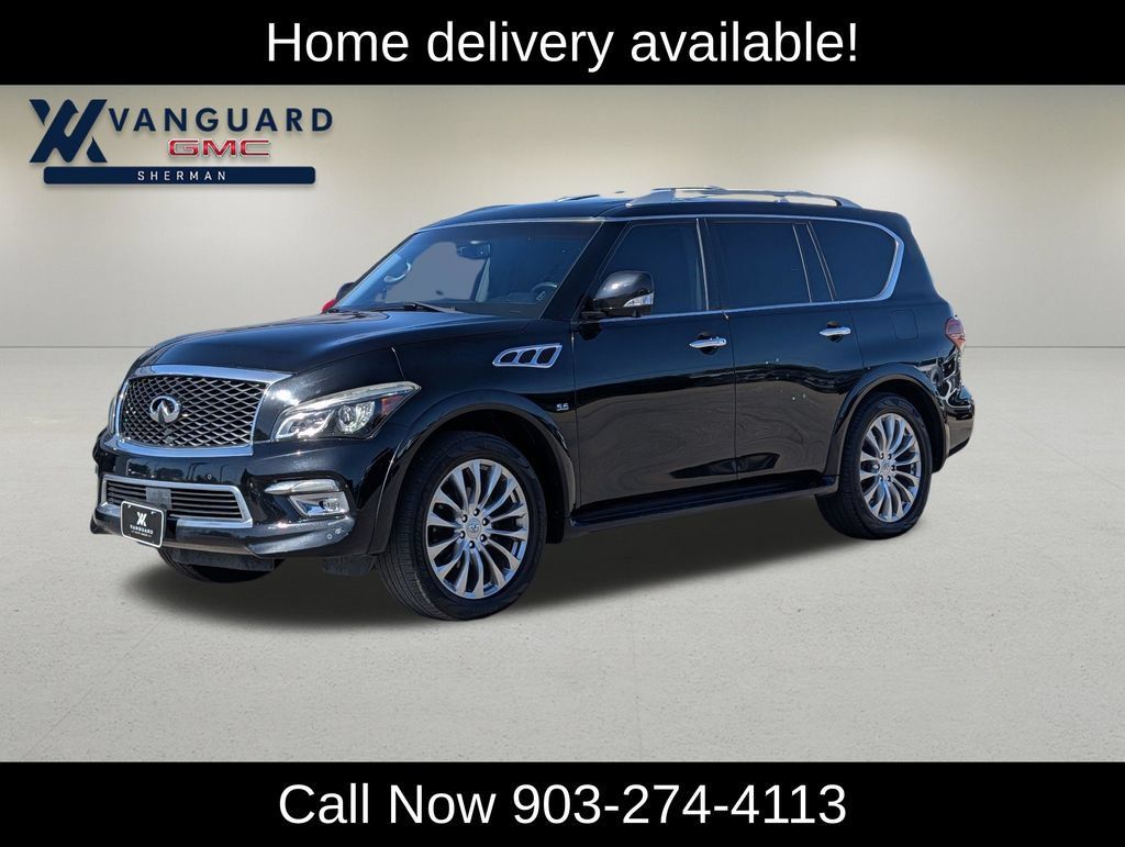 Used 2015 INFINITI QX80 4WD w/ 22" Wheel Package image 3