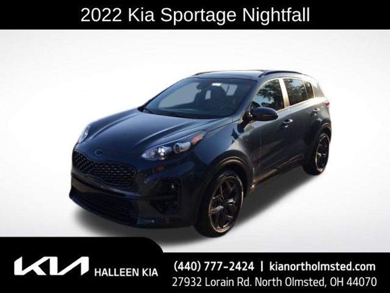 Certified 2022 Kia Sportage Nightfall Edition image 1