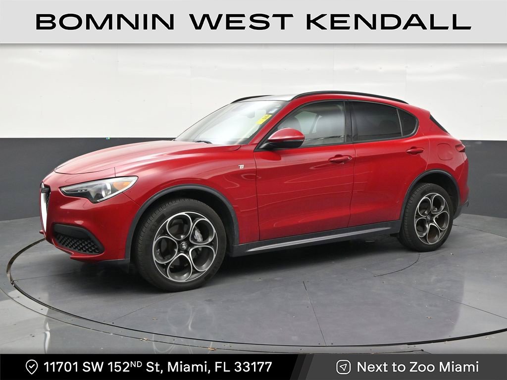 Used 2022 Alfa Romeo Stelvio Ti w/ Active Assist Plus Package AWD/4WD image 1