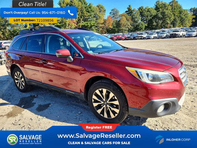 Used 2016 Subaru Outback 2.5i Limited AWD/4WD image 5