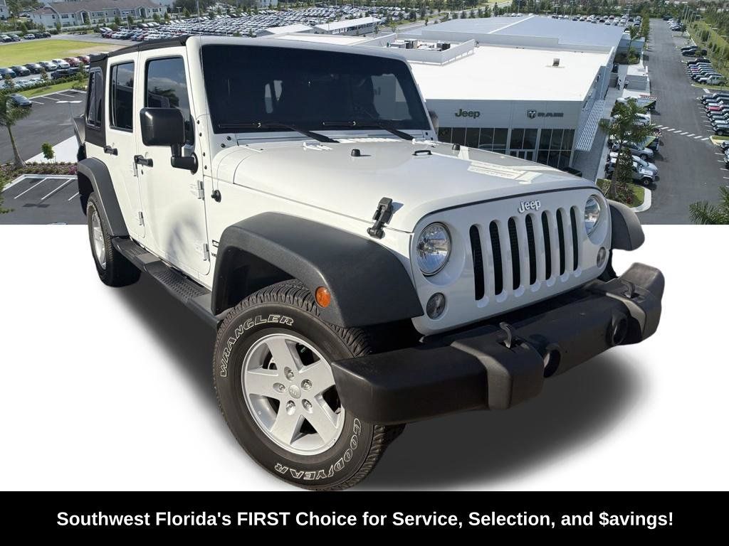 Used 2015 Jeep Wrangler Unlimited Sport w/ Quick Order Package 24S AWD/4WD image 2