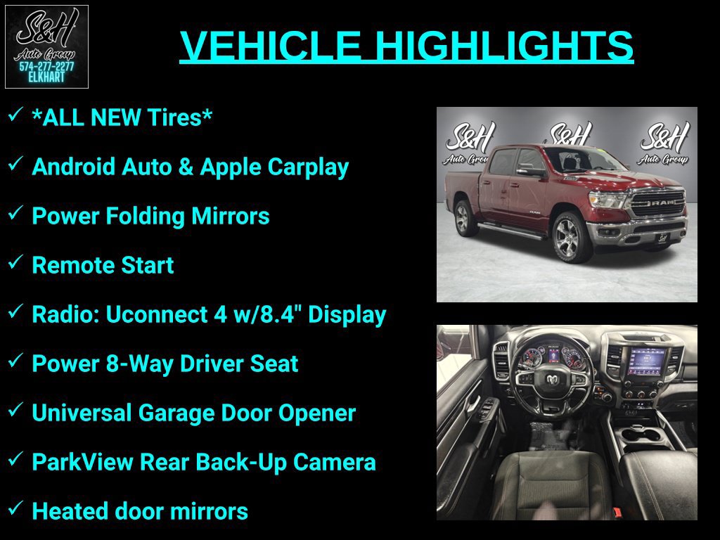 Used 2021 RAM 1500 Big Horn AWD/4WD image 3