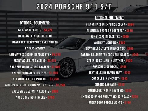 Used 2024 Porsche 911 GT3 RS w/ Extended Leather Package RWD image 5