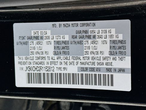 Used 2024 MAZDA CX-90 3.3 Turbo w/ Premium Package image 34