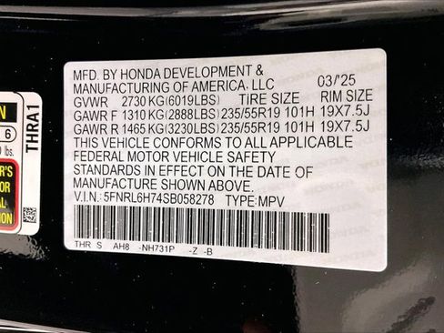 Used 2025 Honda Odyssey Sport-L image 44