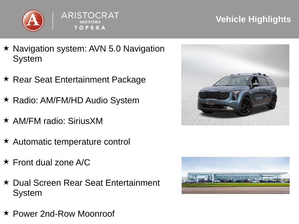 Used 2025 Kia Carnival SX FWD image 2