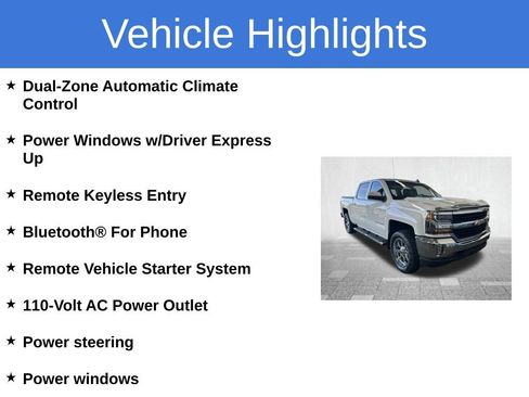 Used 2018 Chevrolet Silverado 1500 LT w/ All Star Edition AWD/4WD image 5