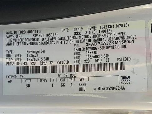 Used 2019 Ford Fiesta S image 32